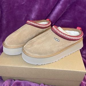 UGG TAZZ SLIPPERS (chestnut, size 9) BRAND NEW NEVER BEEN WORN